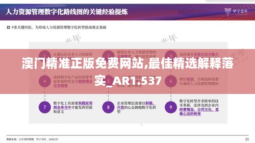 澳门精准正版免费网站,最佳精选解释落实_AR1.537