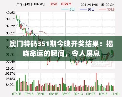 澳门特码351期今晚开奖结果：揭晓命运的瞬间，令人屏息