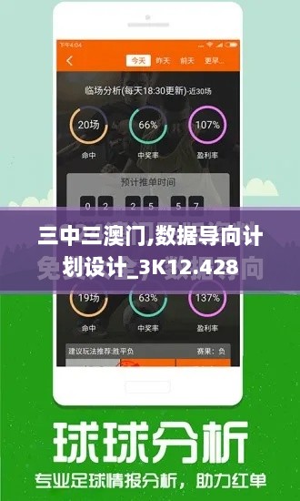 三中三澳门,数据导向计划设计_3K12.428