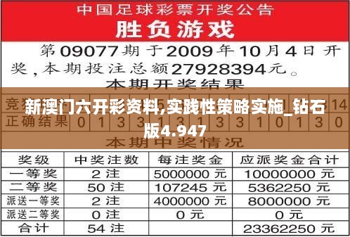 新澳门六开彩资料,实践性策略实施_钻石版4.947