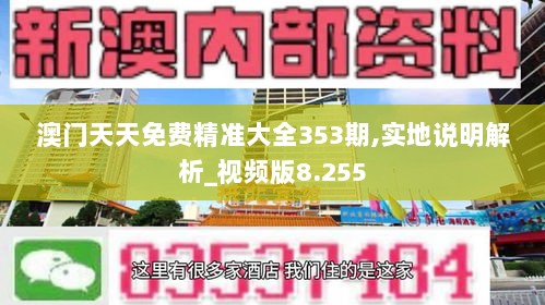 澳门天天免费精准大全353期,实地说明解析_视频版8.255