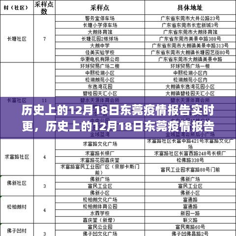 历史上的12月18日东莞疫情实时报告与更新指南