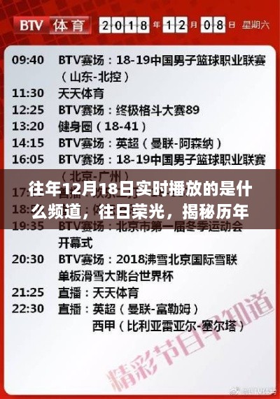 历年12月18日实时频道盛况回眸，往日荣光揭秘之旅