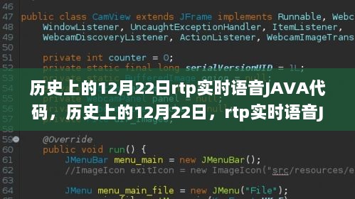 历史上的12月22日，RTP实时语音JAVA代码的发展与影响回顾