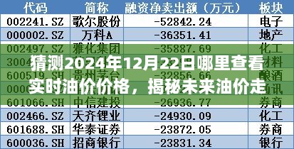 揭秘未来油价走势，如何查看实时油价价格（以2024年12月22日为例）