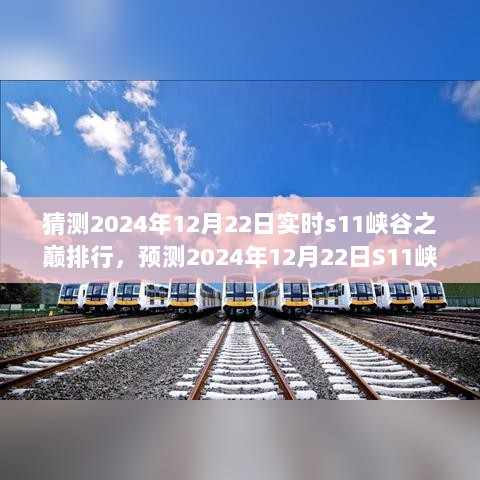 2024年12月22日S11峡谷之巅英雄格局展望及排行榜预测