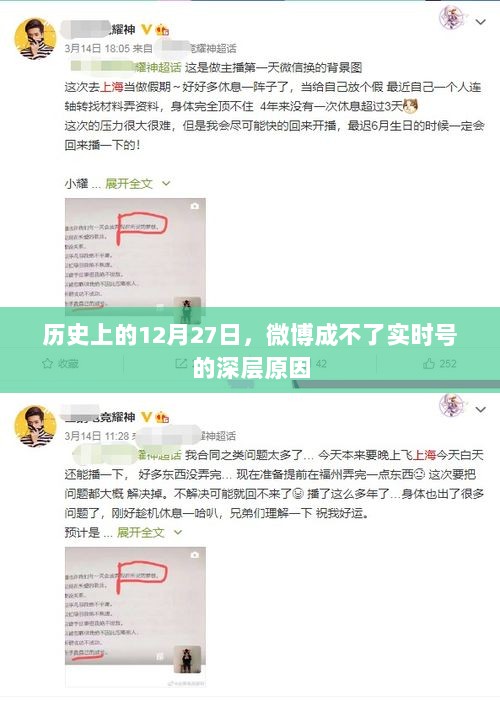 微博无法成为实时号的背后原因，历史视角下的深度解析