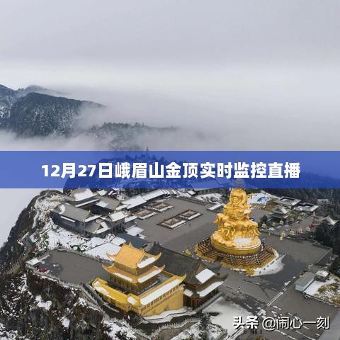 峨眉山金顶实时直播，云端之上的壮丽景色