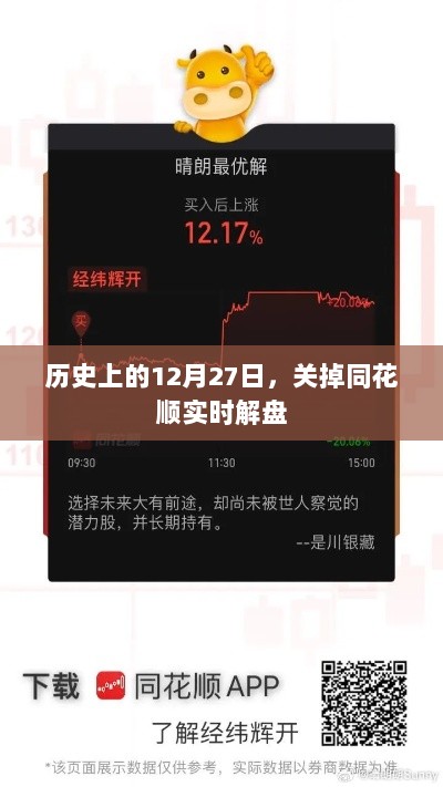 历史上的大事件，同花顺实时解盘背后的故事