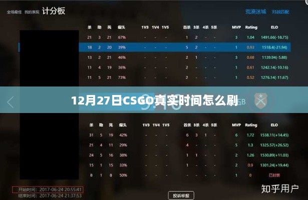 CSGO真实时间刷新攻略，12月27日操作指南