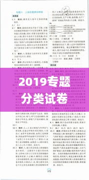 2019专题分类试卷，2019年真题及答案(全卷) 