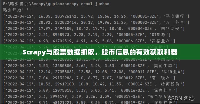 Scrapy与股票数据抓取，股市信息的有效获取利器