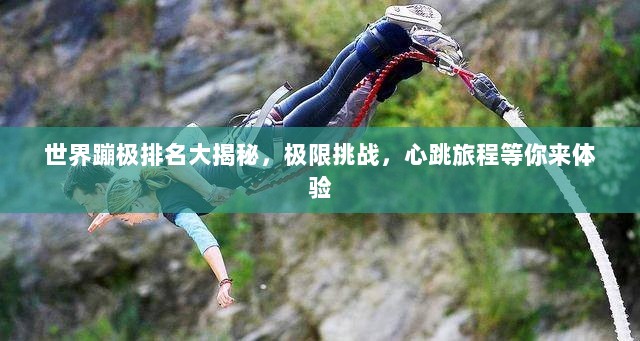 世界蹦极排名大揭秘，极限挑战，心跳旅程等你来体验