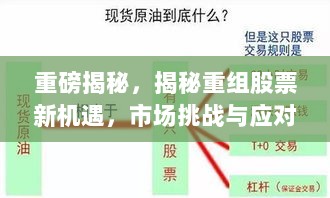 重磅揭秘，揭秘重组股票新机遇，市场挑战与应对策略！