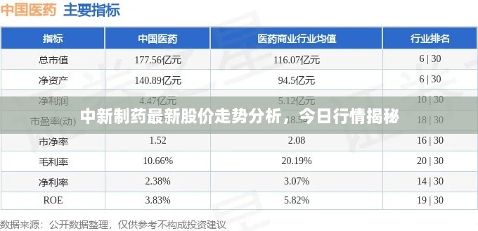 中新制药最新股价走势分析，今日行情揭秘