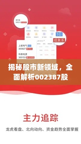 揭秘股市新领域，全面解析002387股票APP，助你投资无忧！