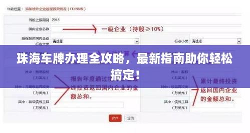 珠海车牌办理全攻略，最新指南助你轻松搞定！