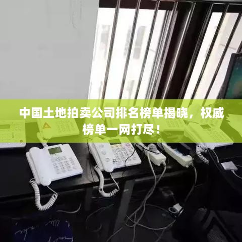 中国土地拍卖公司排名榜单揭晓，权威榜单一网打尽！