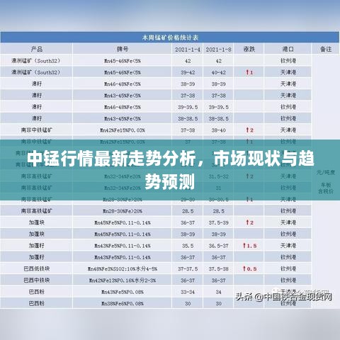 中锰行情最新走势分析，市场现状与趋势预测