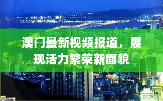 澳门最新视频报道，展现活力繁荣新面貌