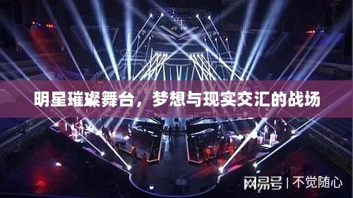 明星璀璨舞台，梦想与现实交汇的战场